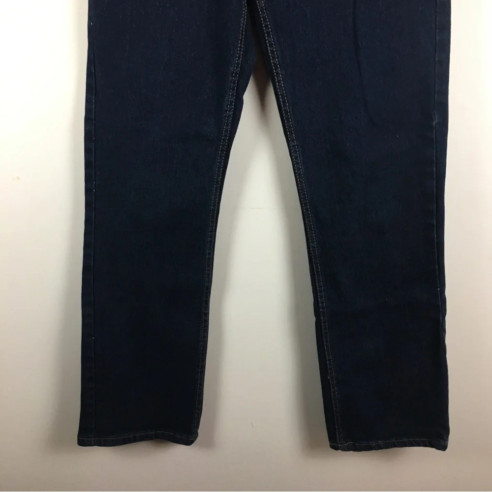 C E Schmidt Workwear Dark Wash Relaxed Fit Denim Jeans Stretch 30x32 - Picture 14 of 16